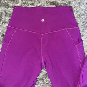 Lululemon Align with pockets 25”